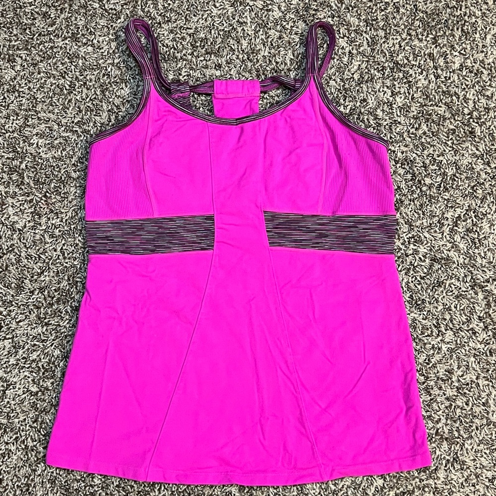 Athleta Fuchsia Form Fitting Tank | XL